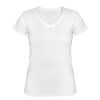 Playera Dama: Algodón Peinado Cuello V Miniatura