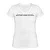 Playera Dama: Algodón Peinado Cuello V Miniatura