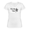 Playera Dama: Algodón Peinado Cuello V Miniatura