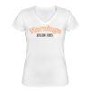 Playera Dama: Algodón Peinado Cuello V Miniatura