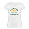 Playera Dama: Algodón Peinado Cuello V Miniatura