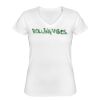 Playera Dama: Algodón Peinado Cuello V Miniatura