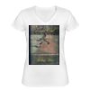 Playera Dama: Algodón Peinado Cuello V Miniatura